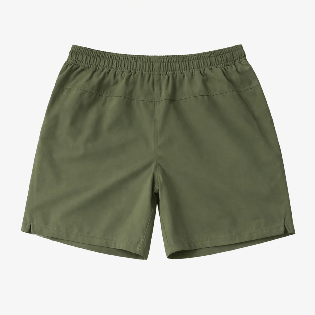 Classic Unlined Tennis Shorts - Moss Green